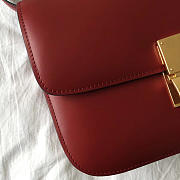 Celine Classic Red Bag in Box Calfskin Smooth Leather  - 2