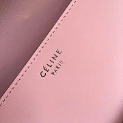 Celine Classic Pink Bag in Box Calfskin Smooth Leather - 5