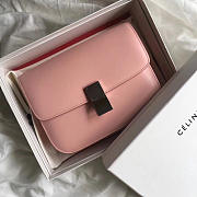 Celine Classic Pink Bag in Box Calfskin Smooth Leather - 3