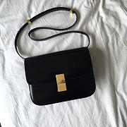 Celine Classic Black Bag in Box Calfskin Smooth Leather - 1