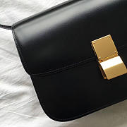 Celine Classic Black Bag in Box Calfskin Smooth Leather - 4