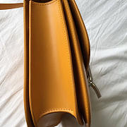 Celine Classic Yellow Bag in Box Calfskin Smooth Leather - 5