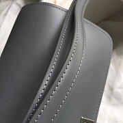 Celine Classic Gray Bag in Box Calfskin Smooth Leather - 5