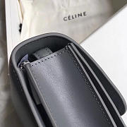 Celine Classic Gray Bag in Box Calfskin Smooth Leather - 3