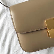 Celine Classic Khaki Bag in Box Calfskin Smooth Leather - 6