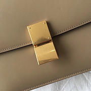 Celine Classic Khaki Bag in Box Calfskin Smooth Leather - 3