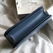 Celine Classic Blue Bag in Box Calfskin Smooth Leather - 4