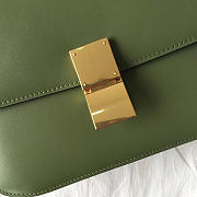 Celine Classic Green Bag in Box Calfskin Smooth Leather - 2