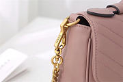 Gucci Marmont Crossbady handle bag with Pink 498110 - 2