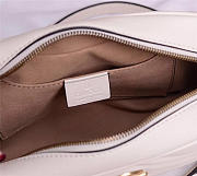 Gucci Marmont small matelassé shoulder White bag 447632 - 5