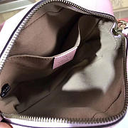 Gucci Marmont matelassé mini bag in Pink - 4