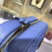 Gucci Marmont matelassé mini bag in Blue - 5