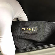 Chanel Leboy bag cowskin in Black with silver hardware - 6