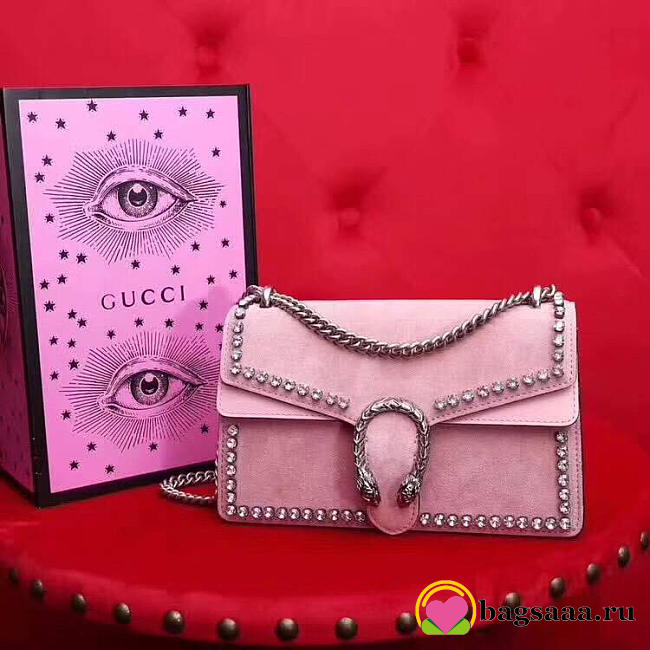 Gucci Dionysus Blooms Bag In Pink 400249 - 1