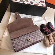 Gucci Dionysus Blooms Bag In Khaki with Brown 400249 - 5