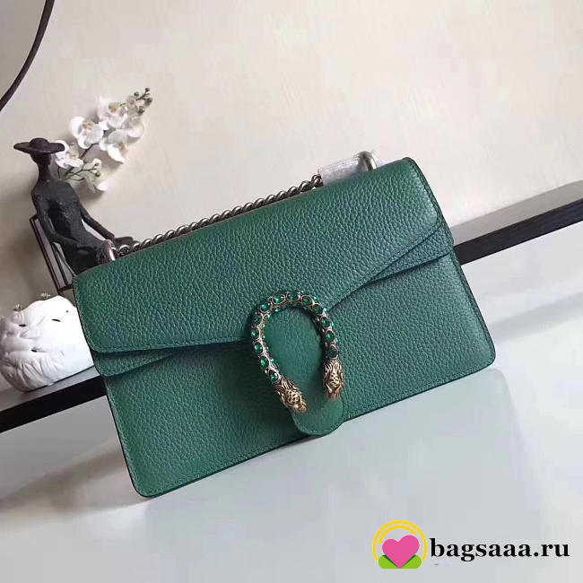 Gucci Dionysus Blooms Medium Bag In Green 400249 - 1