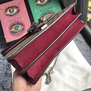 Gucci Dionysus Blooms Medium Bag In purplish red 400249 - 3