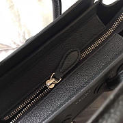 Celine Micro Luggage Calfskin Handbag in Black - 4