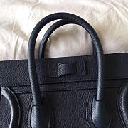 Celine Micro Luggage Calfskin Handbag in Blue - 2
