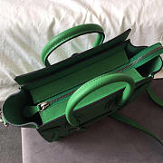 Celine Micro Luggage Calfskin Handbag in Green - 5