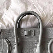 Celine Micro Luggage Calfskin Handbag in Light Blue - 6