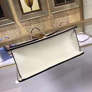 Gucci Sylvie leather mini bag in White 470270 - 3