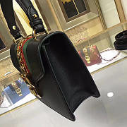 Gucci Sylvie leather mini bag in Black 470270 - 5
