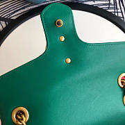 Gucci Marmont matelassé shoulder bag in Green 443497 - 4