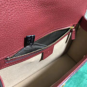 Gucci Sylvie shoulder Red bag leather 421882 - 3