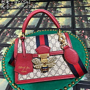 Gucci Queen Margaret small top handle bag in Red 476541 - 1