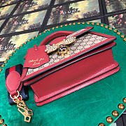 Gucci Queen Margaret small top handle bag in Red 476541 - 5