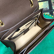 Gucci Queen Margaret small top handle bag in Brown 476541 - 4
