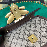 Gucci Queen Margaret small top handle bag in Brown 476541 - 3