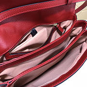 Gucci Queen Margaret Supreme medium shoulder bag in Red 524356 - 6