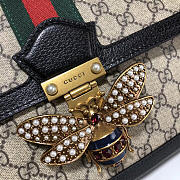 Gucci Queen Margaret Supreme medium shoulder bag in Black 524356 - 6