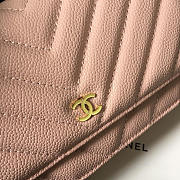 Chanel Flap Bag Calfskin Leather Pink with Gold Hardware - 6