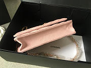 Chanel Flap Bag Calfskin Leather Pink with Gold Hardware - 5