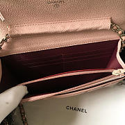 Chanel Flap Bag Calfskin Leather Pink with Silver Hardware - 2
