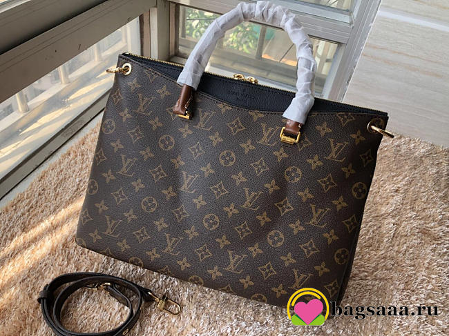 Louis Vuitton Monogram Pallas in Black M40906 - 1