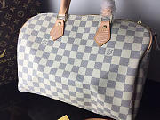 Louis Vuitton Damier Azur Speedy 30cm With Shoulder Strap Bag N41001 - 3