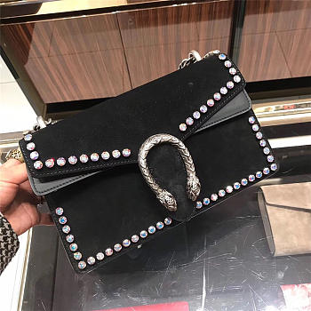 Gucci Dionysus Calfskin Black Bag 400249