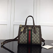 Gucci Ophidia small GG tote bag in Khaki 547551 - 1