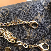 Louis Vuitton Damier Canvas Pochette Felicie Wallets Handbag 61276 - 4