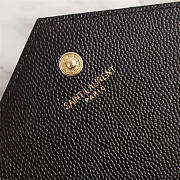 YSL original leather women's shoulder bag in Black with Gold Hardware 26801 - 6