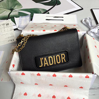 Dior Jadior Black Leather shoulderbag for Women