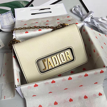 Dior Jadior White Leather shoulderbag for Women