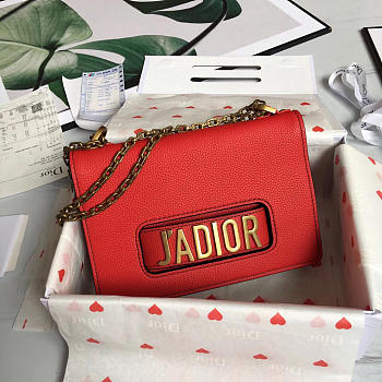 Dior Jadior Red Leather Shoulderbag for Women