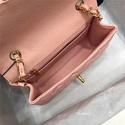Chanel Flap Bag Caviar in Pink 20cm with Gold Hardware - 4