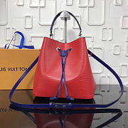Louis Vuitton Lockme Bucket EPI Leather in Red - 1