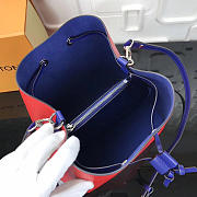 Louis Vuitton Lockme Bucket EPI Leather in Red - 3